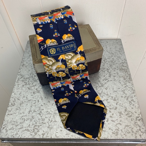 Il David by Florence 100% Italian silk tie - Picture 4 of 4